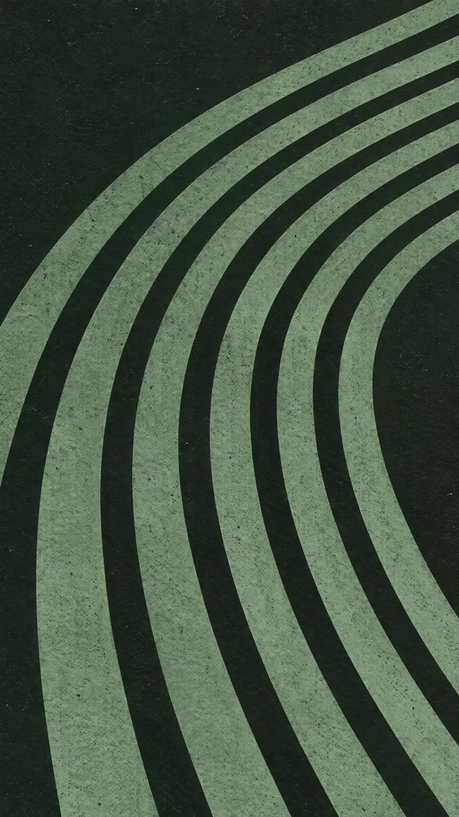Abstract sage curves with a fine printed texture.